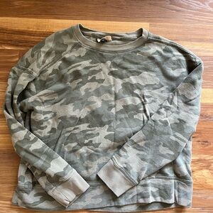 Camouflage Crewneck Sweatshirt